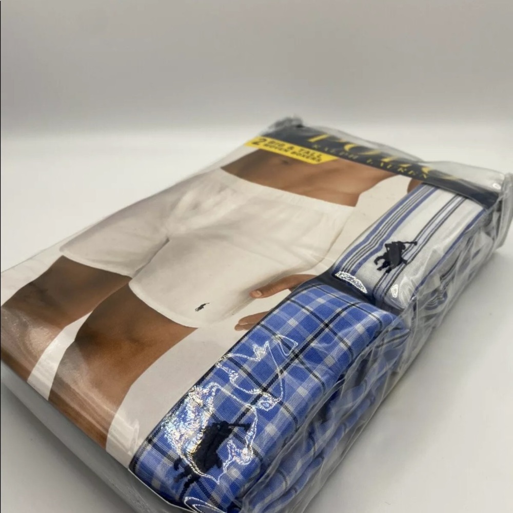 Polo Ralph Lauren Big & Tall 4XL Classic Fit Woven Boxers - 2 Pack - Picture 2 of 2